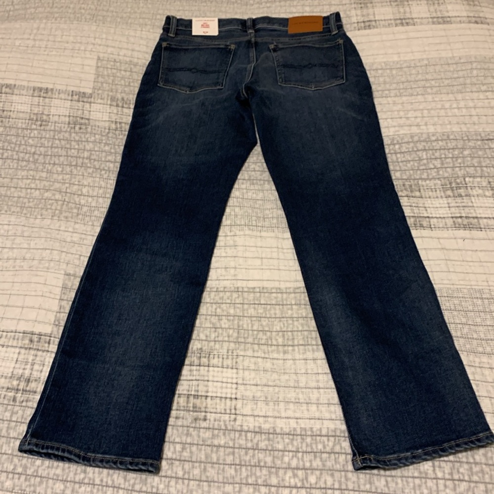 Lucky brand size 10/30 A sweet mid-rise straight advanced stretch blue jeans NWT - Picture 4 of 8